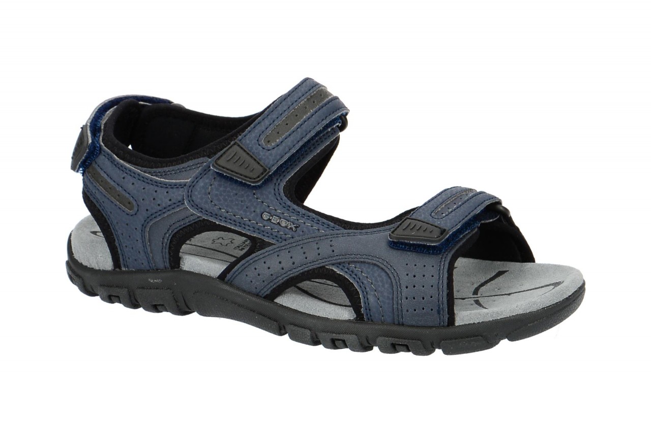 Geox Herren Sandalen U8224D S.STRADA in Navy/Dark Grey - atmungsaktiv & wasse... 1 Geox Herren Sandalen U8224D S.STRADA in Navy/Dark Grey - atmungsaktiv & wasse...