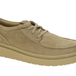Clarks 26186452 7 POLDEN MOC Herrenschuhe Gr?n Dark Sand Bequeme Schn?r Halbs...