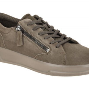 Ecco 223813 Move Women Zip Halbschuhe Braun Dark Clay/Silver - bequeme Schn?r...