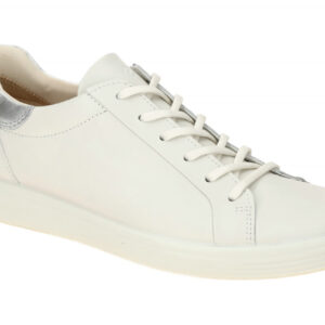 Ecco 470843 Soft 7 Women - Sportliche Sneakers in Wei? / Silber