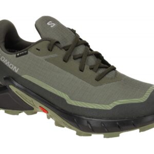 Salomon 473103 Alphacross_5 GTX Herren Trailrunning-Schuhe Gr?n - olive night...