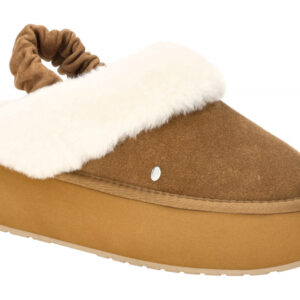 EMU W13137 CHES HARTZ Damen Pantoletten Chestnut Lammfell Echtleder flexibel