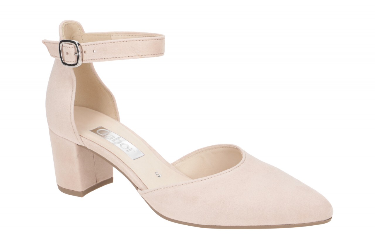 Gabor 81.340.10 Damen Riemchen Pumps in rose (rouge) mit spitzer Schuhform 1 Gabor 81.340.10 Damen Riemchen Pumps in rose (rouge) mit spitzer Schuhform