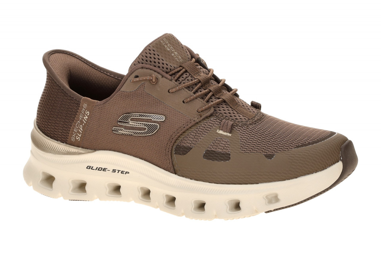 Skechers 150438 CHOC Damen Slip-On Halbschuhe in Braun mit Air Cooled Memory ... 1 Skechers 150438 CHOC Damen Slip-On Halbschuhe in Braun mit Air Cooled Memory ...