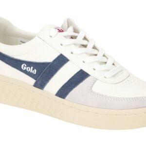 Gola CLA415HE Damen Sneaker Wei?/Moonlight/Fuchsia - GrandSlam Trident - Bequ...