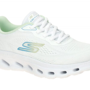 Skechers 125145 WBL GO WALK GLIDE STEP 2.0 - KRISTEE Sneaker wei?/hellgr?n