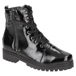 Waldl?ufer 338813 Damen Stiefeletten Schwarz Glitzer TR Sohle bequem