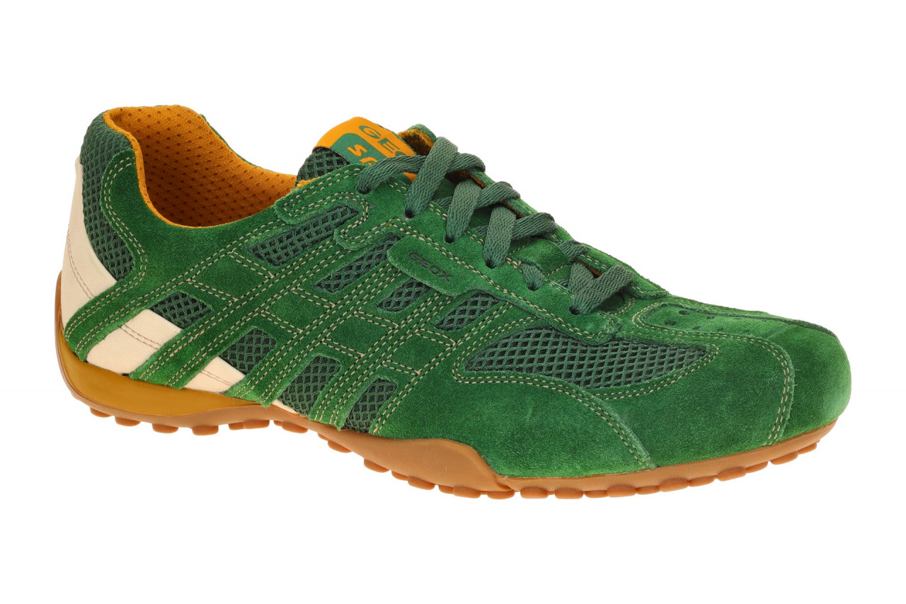 Geox U55MNA 02214 C3000 SNAKE ORIGINAL A - uomo Herren Sneaker gr?n atmungsaktiv 1 Geox U55MNA 02214 C3000 SNAKE ORIGINAL A - uomo Herren Sneaker gr?n atmungsaktiv