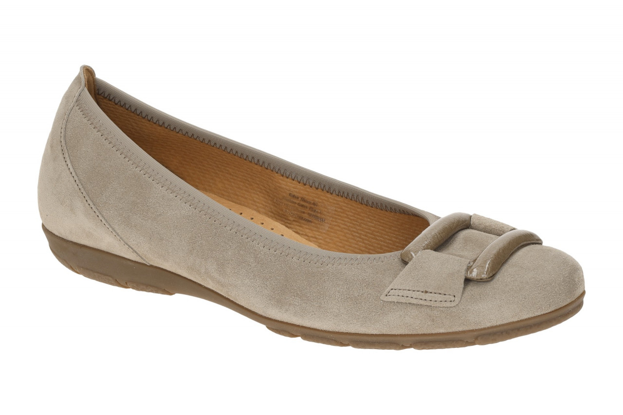 Gabor 74.166.12 Damen Ballerinas grau kiesel/taupe mit HOVERCRAFT Gummisohle 1 Gabor 74.166.12 Damen Ballerinas grau kiesel/taupe mit HOVERCRAFT Gummisohle