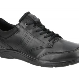 Ecco 51173451052 Herrenschuhe IRVING in Schwarz - bequeme Schn?r Halbschuhe
