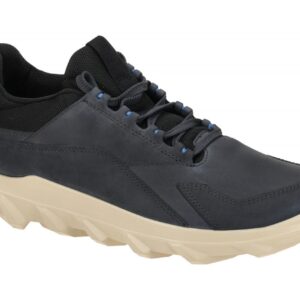 Ecco 82031402415 MX MEN Herrensport-Halbschuhe blau ombre, Echtleder - Nubuck