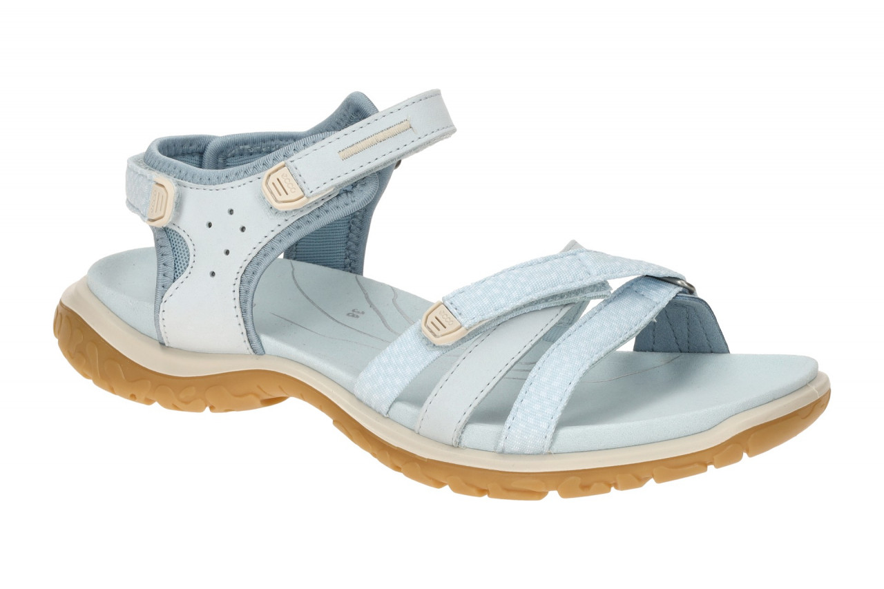 Ecco 853303 OFFROAD - ROAM Damen Sandale in Blau & Wei?, Receptor Profil Gumm... 1 Ecco 853303 OFFROAD - ROAM Damen Sandale in Blau & Wei?, Receptor Profil Gumm...