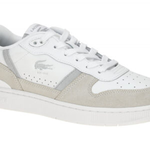 Lacoste Herren Sneakers T-CLIP SET 51SMA0168_14X Wei?/Lt Grey - Glattleder + ...