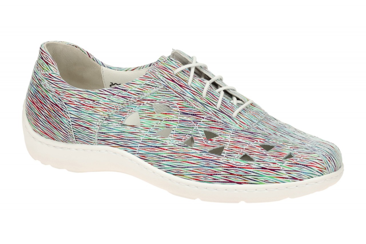 Waldl?ufer 496003 HENNI Mehrfarbig Bequeme Schn?r-Halbschuhe - Extra Weit 1 Waldl?ufer 496003 HENNI Mehrfarbig Bequeme Schn?r-Halbschuhe - Extra Weit