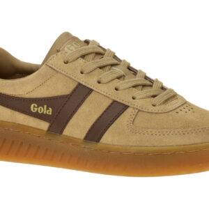 Gola CLA589CT GrandSlam Suede Damen Sneaker Braun Gum Profilsohle