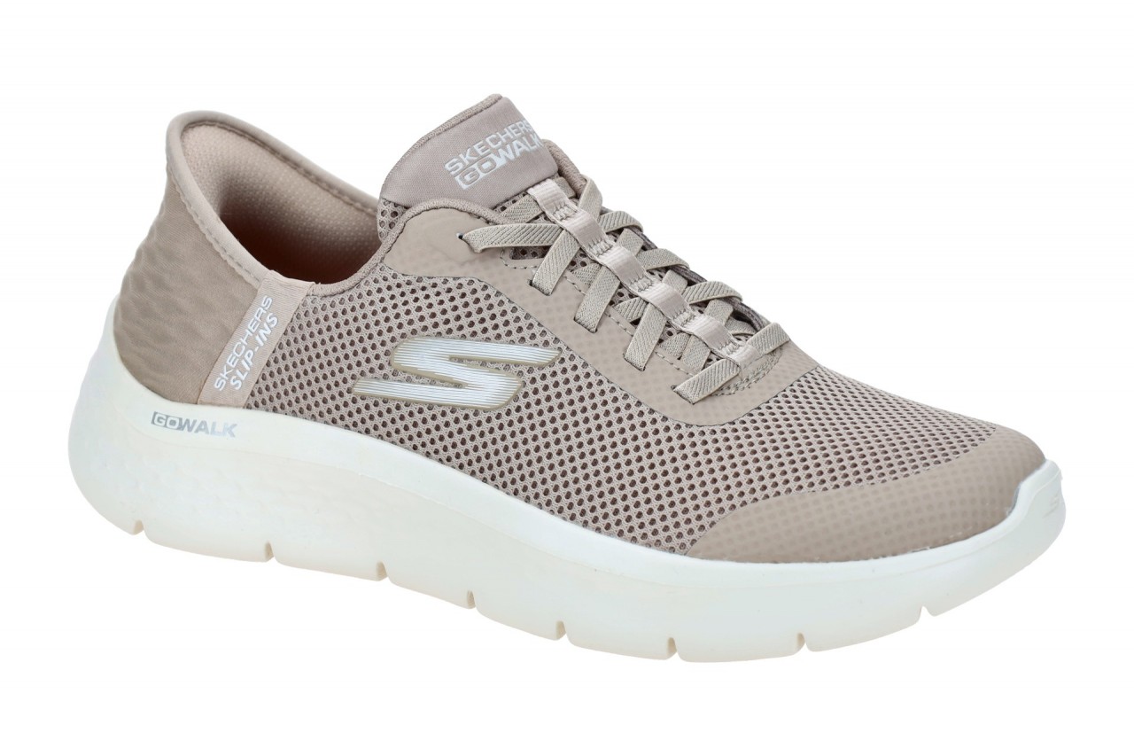 Skechers 124836 TPE GO WALK FLEX - GRAND ENTRY Taupe Halbschuhe mit Air Coole... 1 Skechers 124836 TPE GO WALK FLEX - GRAND ENTRY Taupe Halbschuhe mit Air Coole...