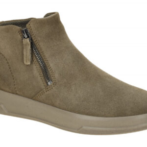 Ecco 223823 MOVE - WOMEN ZIP BOOTIE Stiefelette Braun dark clay bequem und le...