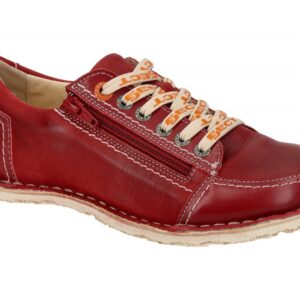 Eject 21307.005 Damen Halbschuhe SONY3DEAL bordeaux Echtleder Gummi Laufsohle