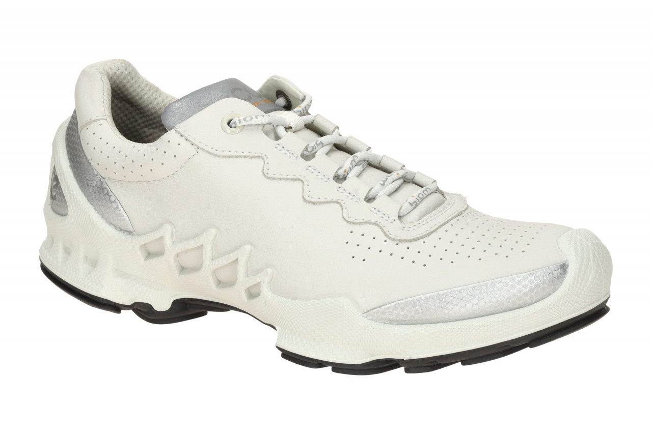 Ecco 80287351366 BIOM AEX Damen Sportschuhe Wei? Silber Reflektierend 1 Ecco 80287351366 BIOM AEX Damen Sportschuhe Wei? Silber Reflektierend