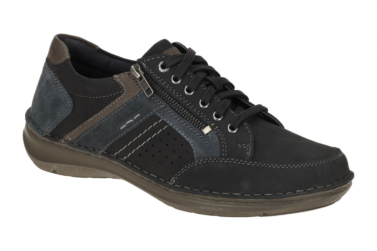 Josef Seibel 44987 TE071 506 Herren Schn?r Halbschuhe dunkelblau kombi bequem... 1 Josef Seibel 44987 TE071 506 Herren Schn?r Halbschuhe dunkelblau kombi bequem...