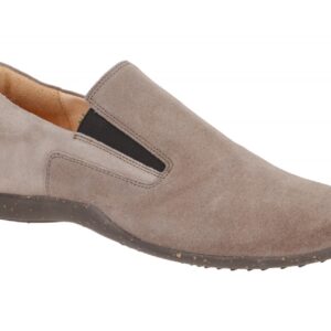 Think Herrenschuhe Modell STONE 3-000474-2010 - Grau Stone Echtleder Slipper ...