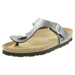 Rohde Alba Damen Zehentrenner Schuhe 5600 883 Graphite
