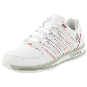 K-Swiss Rinzler Herren Sneaker Sportschuh 01235-192-M weiss rot