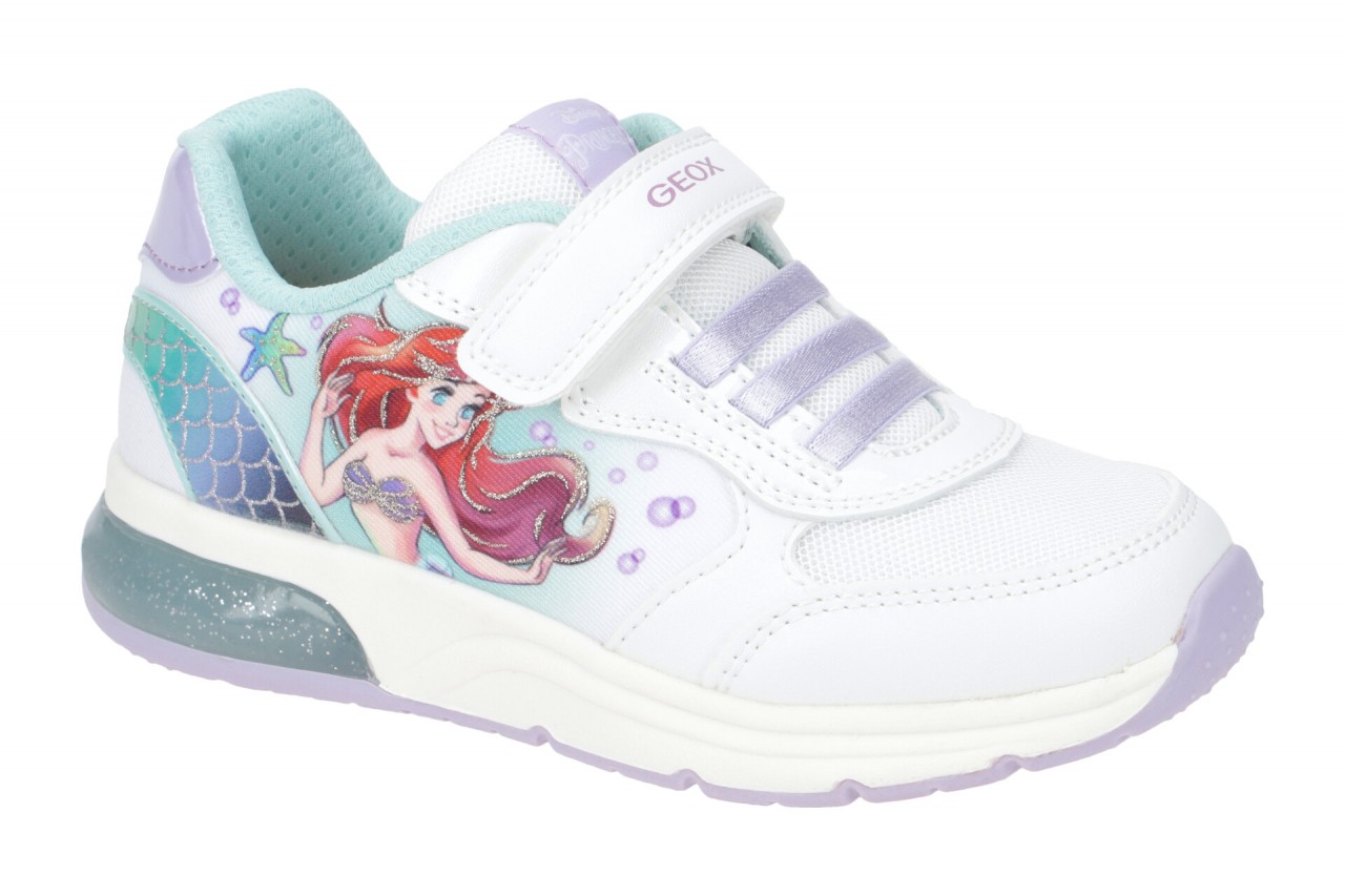 Geox J358VA SPACECLUB GIRL Halbschuhe wei? watersea Blinker LED 1 Geox J358VA SPACECLUB GIRL Halbschuhe wei? watersea Blinker LED