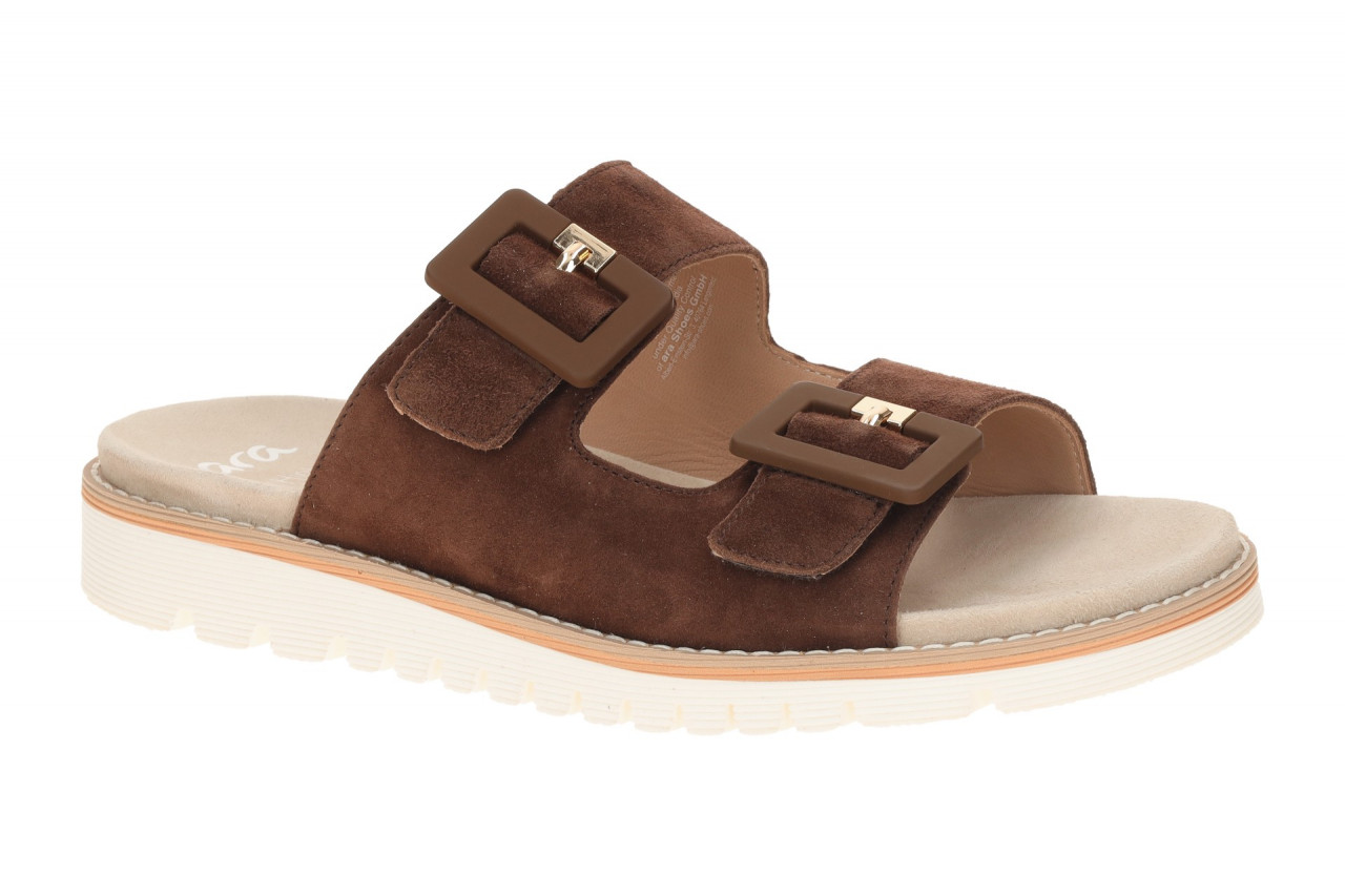 ara 12-28132 11 KENT-SPORT-S Damen Pantoletten mocca - bequeme Echtleder Velo... 1 ara 12-28132 11 KENT-SPORT-S Damen Pantoletten mocca - bequeme Echtleder Velo...