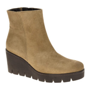 Gabor 8045.01.009 Keilstiefelette beige farro Damenschuh mit Wedge-Absatz
