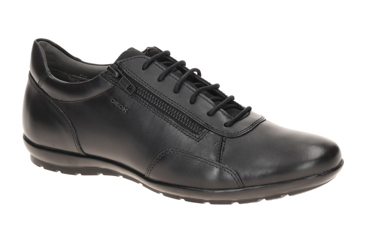 Geox U74A5A 00043 C9999 Herrenschuhe Schwarz Echtleder Halbschuhe atmungsaktiv 1 Geox U74A5A 00043 C9999 Herrenschuhe Schwarz Echtleder Halbschuhe atmungsaktiv
