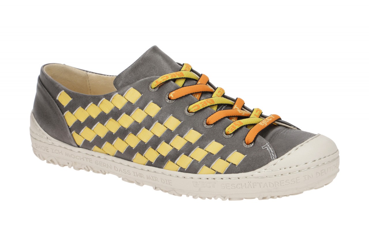 Eject 15428/2 DASS II Damen Halbschuhe Sneaker grau gelb nat?rlicher Look 1 Eject 15428/2 DASS II Damen Halbschuhe Sneaker grau gelb nat?rlicher Look