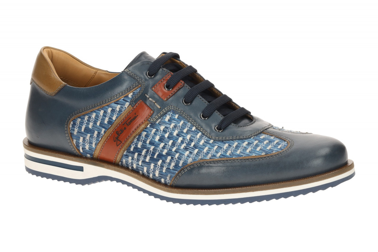 Galizio Torresi 310530 blu/marrone Halbschuhe - echtes Leder - Gummisohle - S... 1 Galizio Torresi 310530 blu/marrone Halbschuhe - echtes Leder - Gummisohle - S...