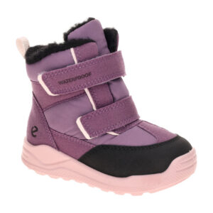 Ecco 764821 Urban Mini Winterstiefel lila/schwarz/wasserdicht - M?dchen/Wolle...