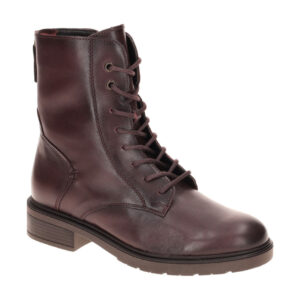 Gabor 8010.02.003 Damen Stiefeletten in Rot - Bordo Effect, Lace Up Boots