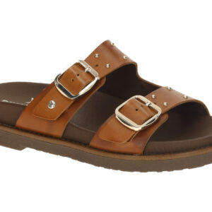 Pikolinos W7Z-0939 AITANA Damen Pantolette Echtleder braun Blockabsatz