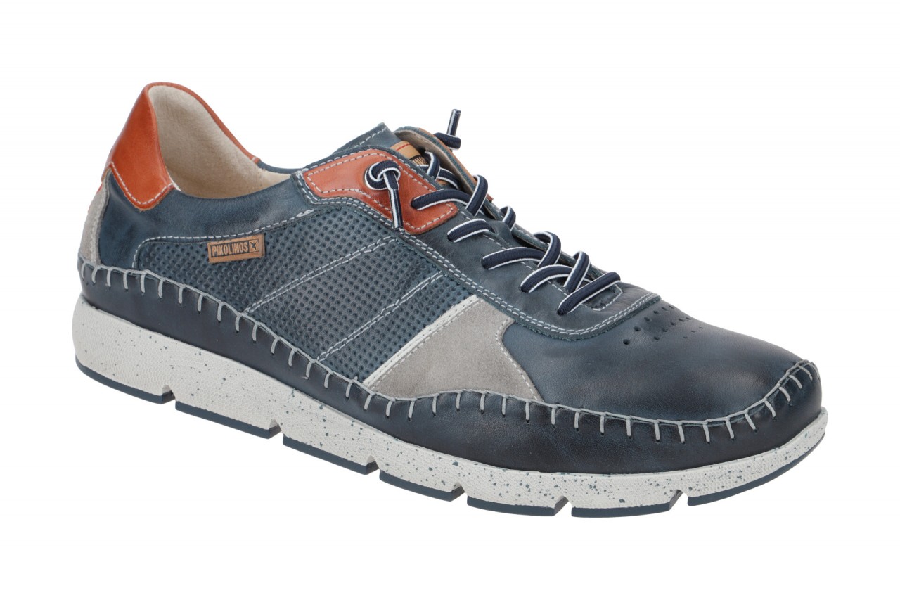 Pikolinos M4U-6113C1 sportliche Halbschuhe dunkelblau Echtleder bequem Memory... 1 Pikolinos M4U-6113C1 sportliche Halbschuhe dunkelblau Echtleder bequem Memory...