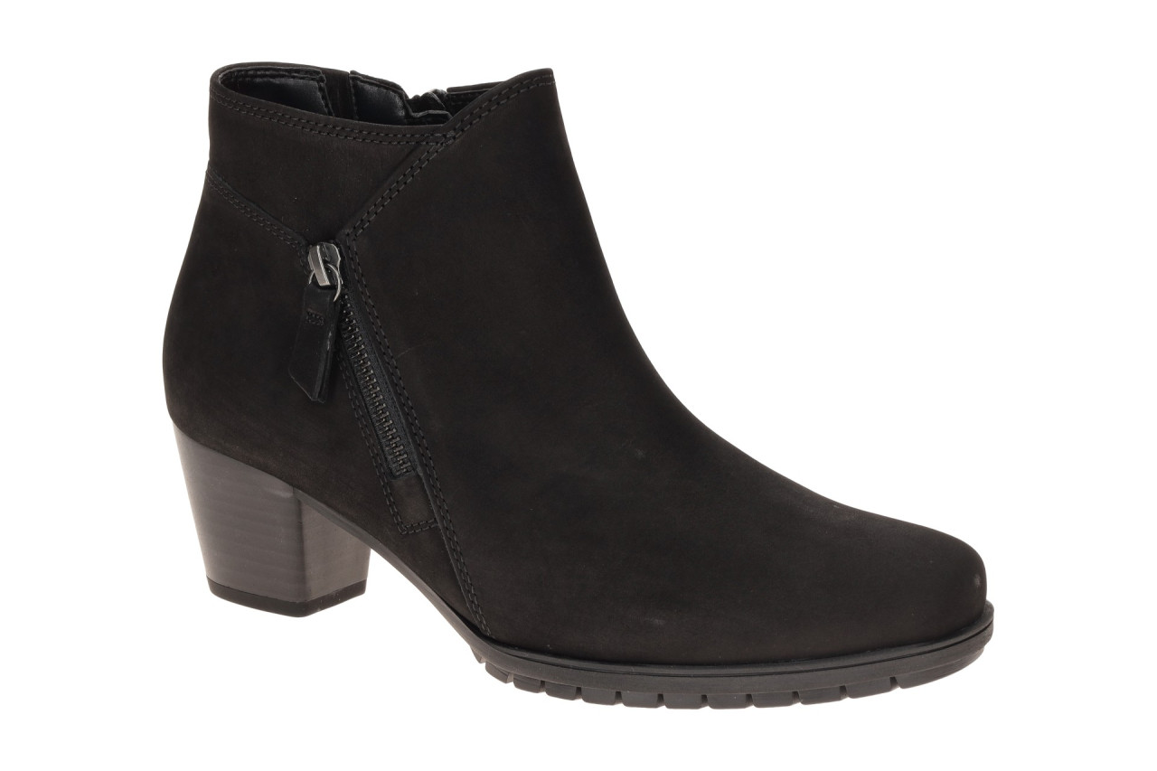 Gabor 8033.01.002 Damen Stiefeletten Schwarz - Elegant, Extra Weit & Komfortabel 1 Gabor 8033.01.002 Damen Stiefeletten Schwarz - Elegant, Extra Weit & Komfortabel