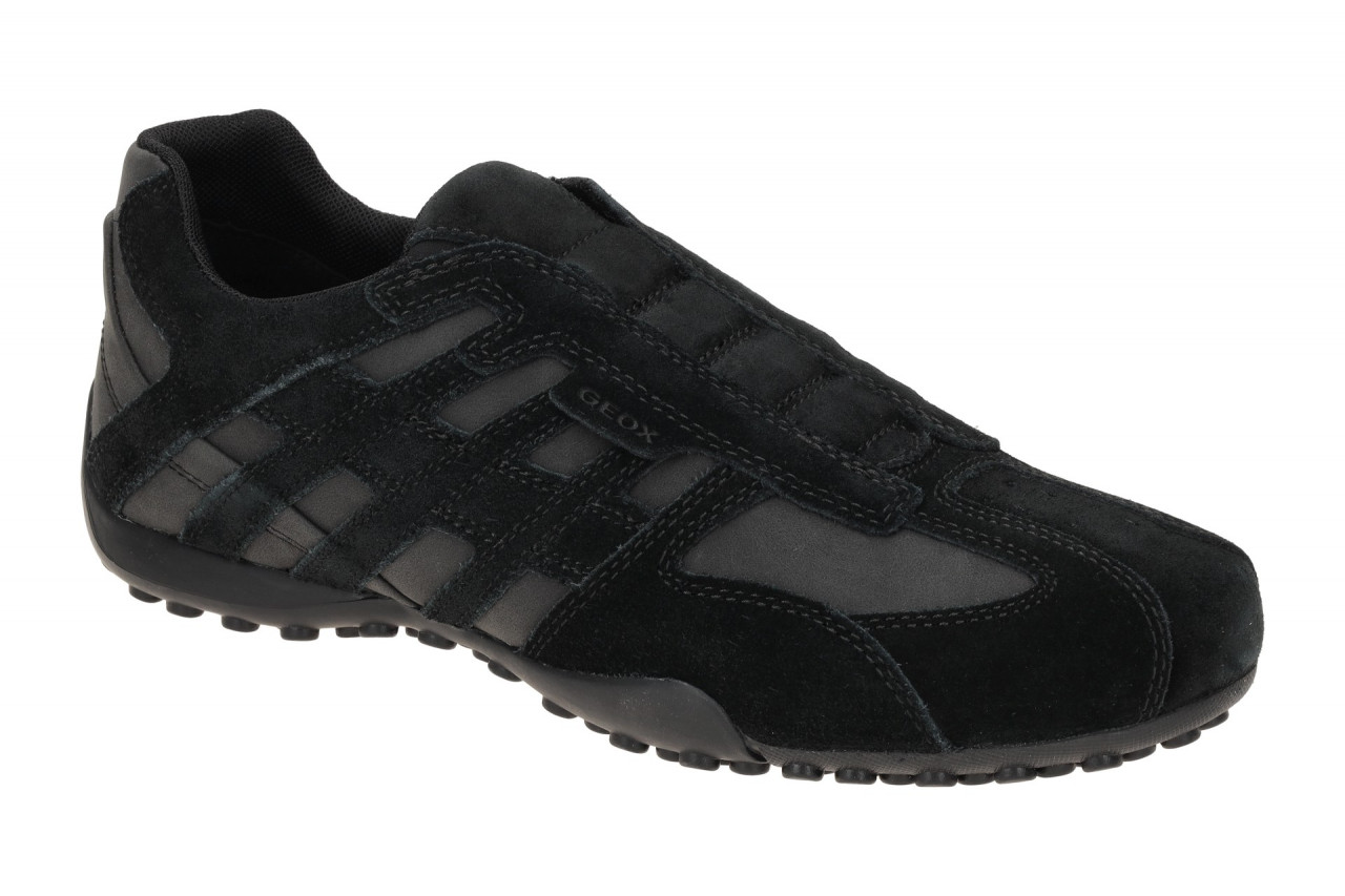 Geox U4507B SNAKE Herrenschuhe Slipper Schwarz wasserdicht atmungsaktiv 1 Geox U4507B SNAKE Herrenschuhe Slipper Schwarz wasserdicht atmungsaktiv