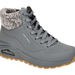 Skechers 167988 CCL Uno_Rugged_D Damen Mid Cut Sneaker Grau charcoal Air-Cool...