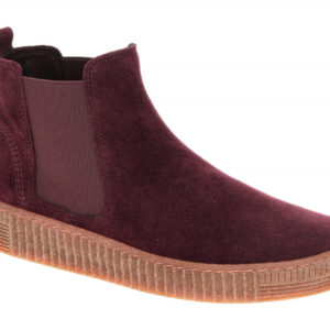 Gabor Damen Stiefeletten 8013.02.012 Mulberry Rot Bequeme Chelsea-Boots