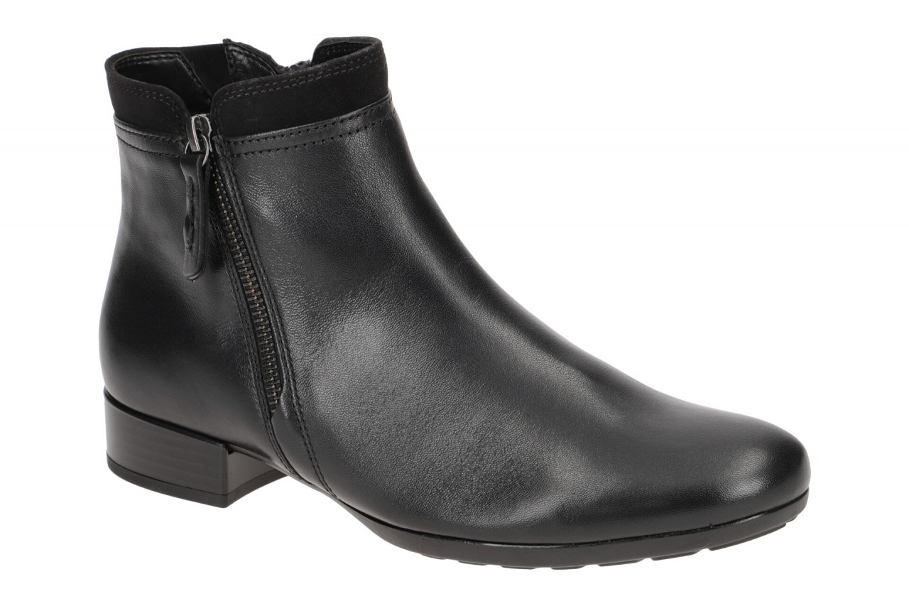 Gabor 72.718 - PISA Damen Stiefeletten Schwarz Elegante Ankle Boots 1 Gabor 72.718 - PISA Damen Stiefeletten Schwarz Elegante Ankle Boots