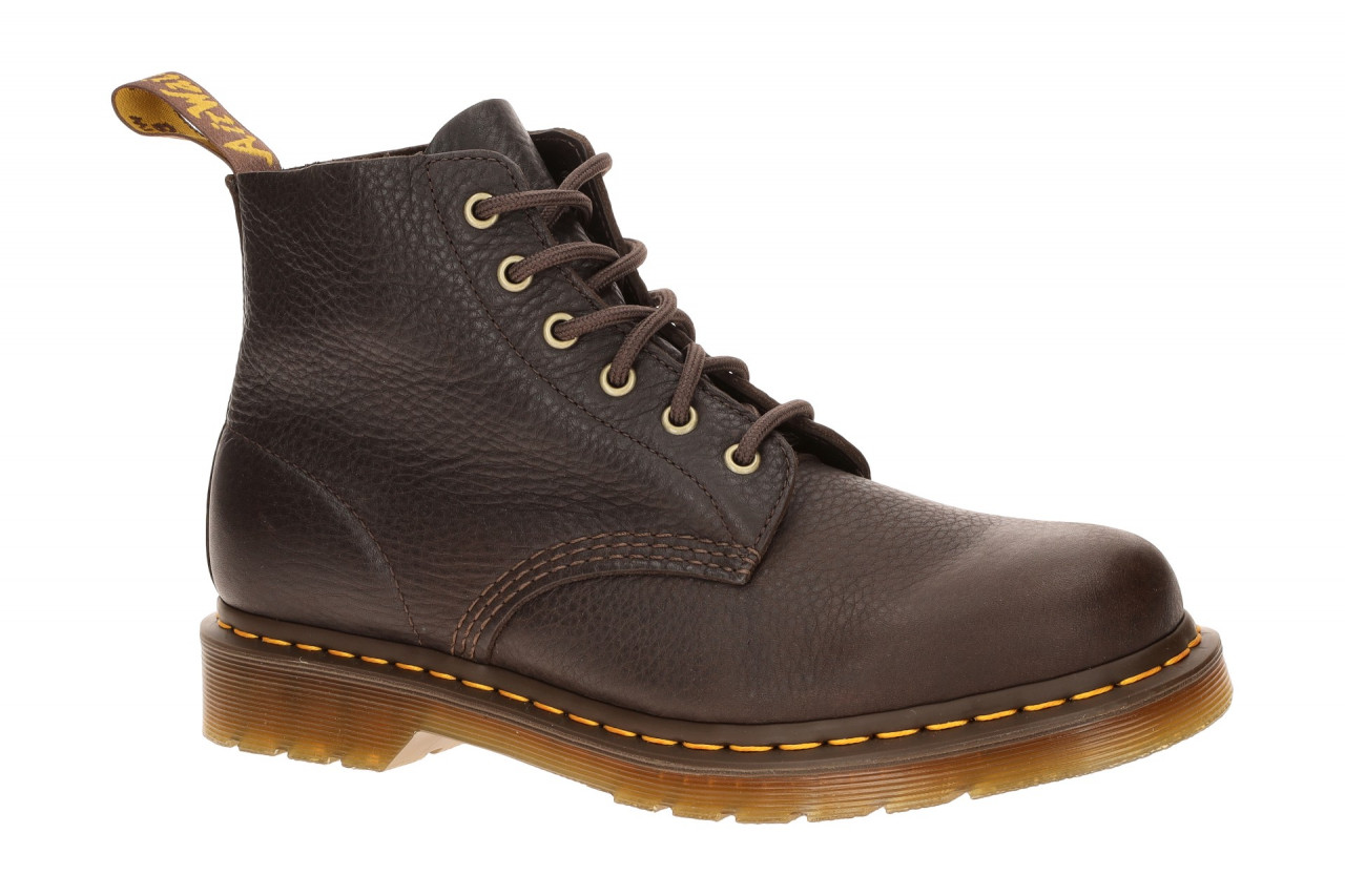 Dr. Martens 32166200 DrM 101_D Dark Brown Ambassador Leder Stiefel mit Gummis... 1 Dr. Martens 32166200 DrM 101_D Dark Brown Ambassador Leder Stiefel mit Gummis...