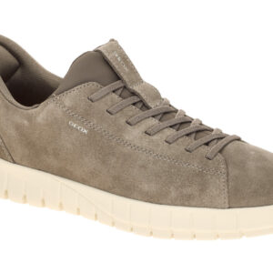 Geox U65MAA FLEXTRIDE PLUS Slipper taupe-grau - Herrenschuhe mit FASTin System