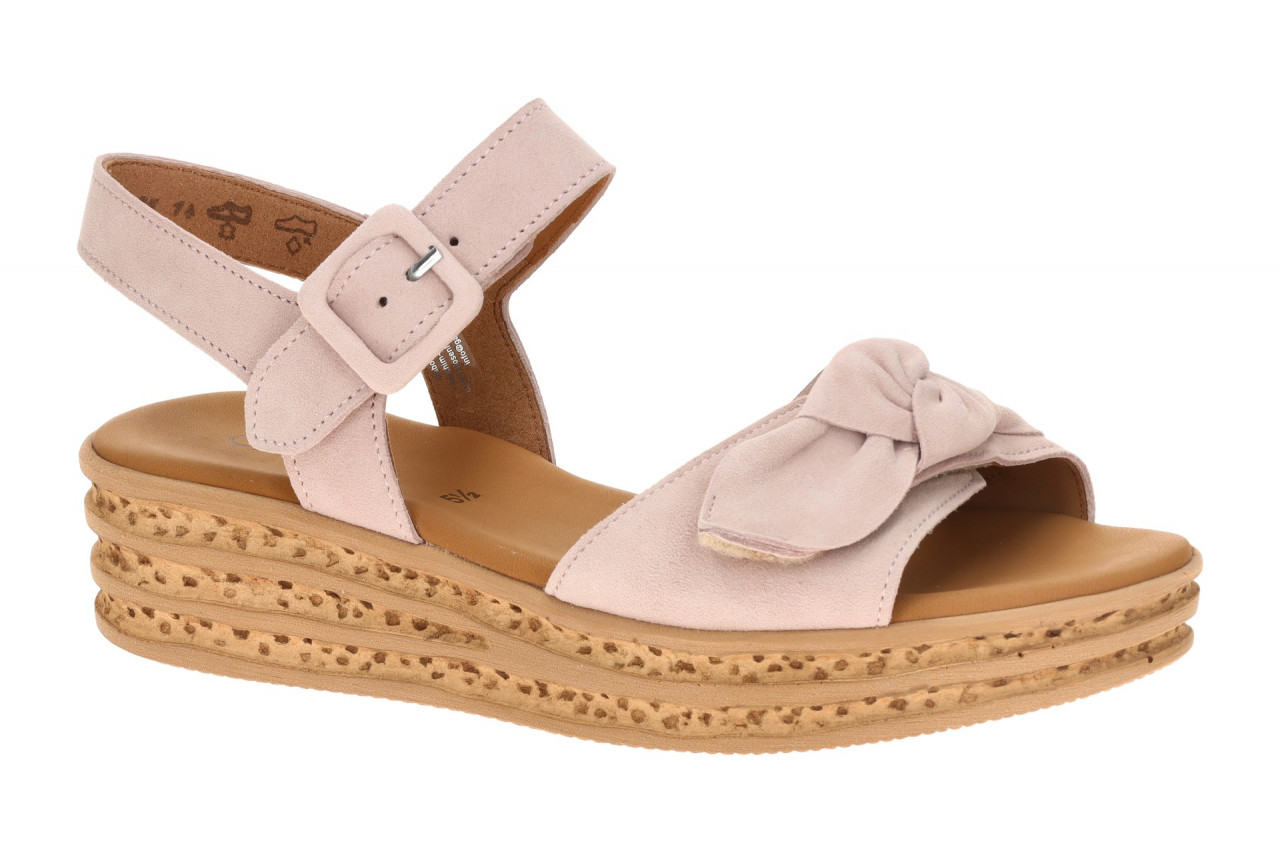 Gabor 84.553 Damen Riemchen Sandalen Rose Bloom Best Fitting Keilabsatz 1 Gabor 84.553 Damen Riemchen Sandalen Rose Bloom Best Fitting Keilabsatz