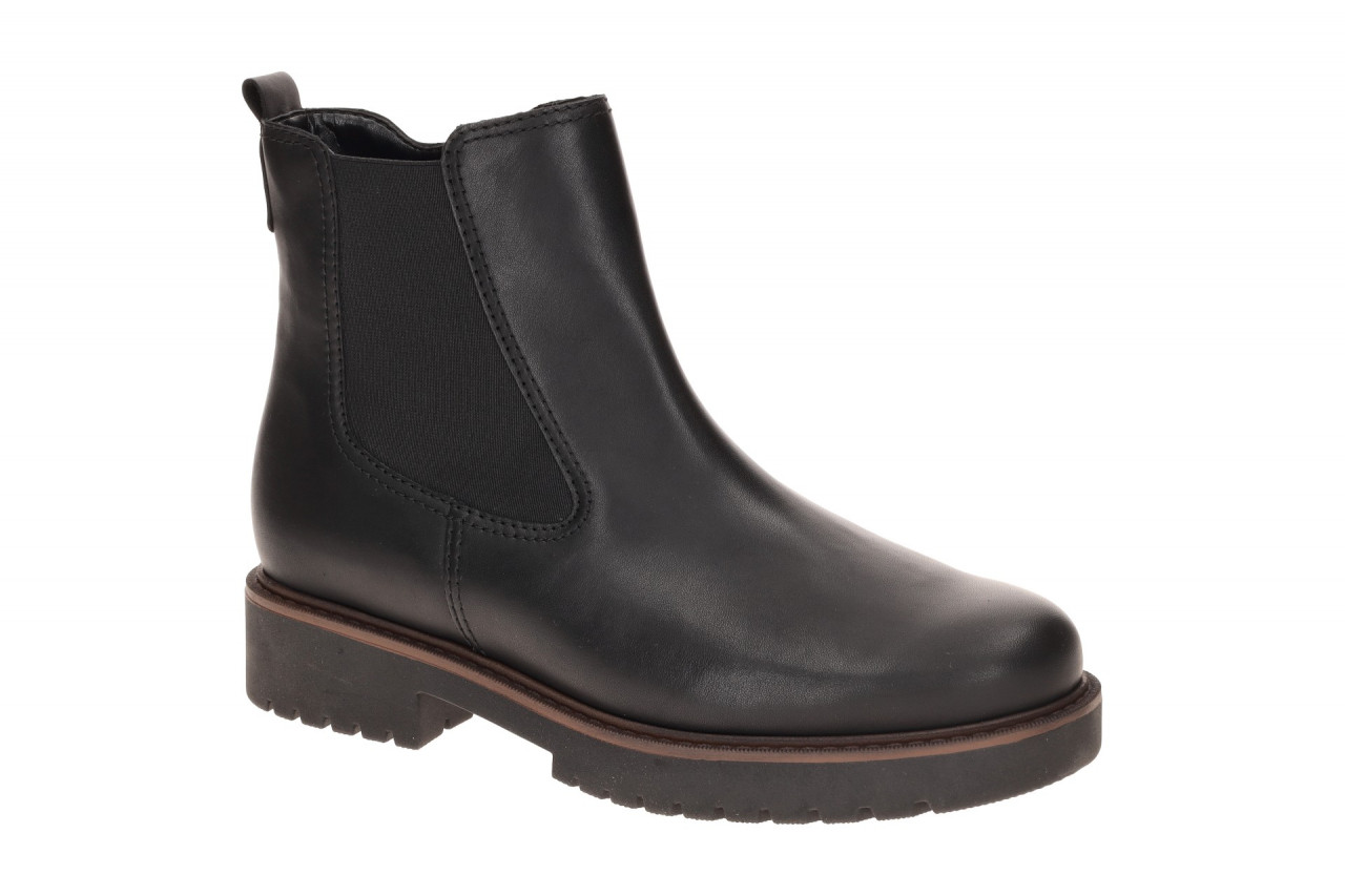 Gabor Damen Stiefeletten 8025.03.001 Schwarz Chelsea Boots mit Rei?verschluss 1 Gabor Damen Stiefeletten 8025.03.001 Schwarz Chelsea Boots mit Rei?verschluss