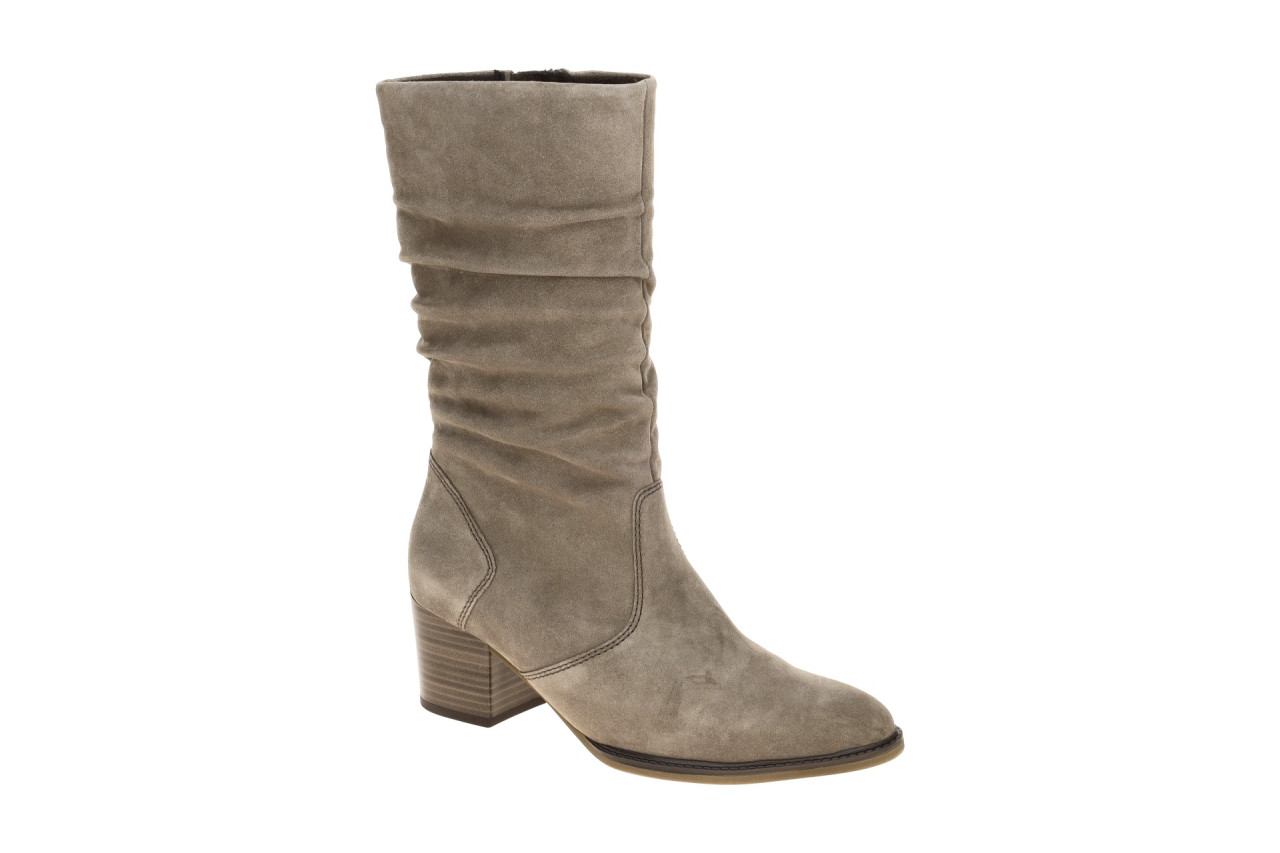 Gabor Damenstiefel 8041.02.001 Grau Mohair Leder Velour - elegante Mid Rise S... 1 Gabor Damenstiefel 8041.02.001 Grau Mohair Leder Velour - elegante Mid Rise S...