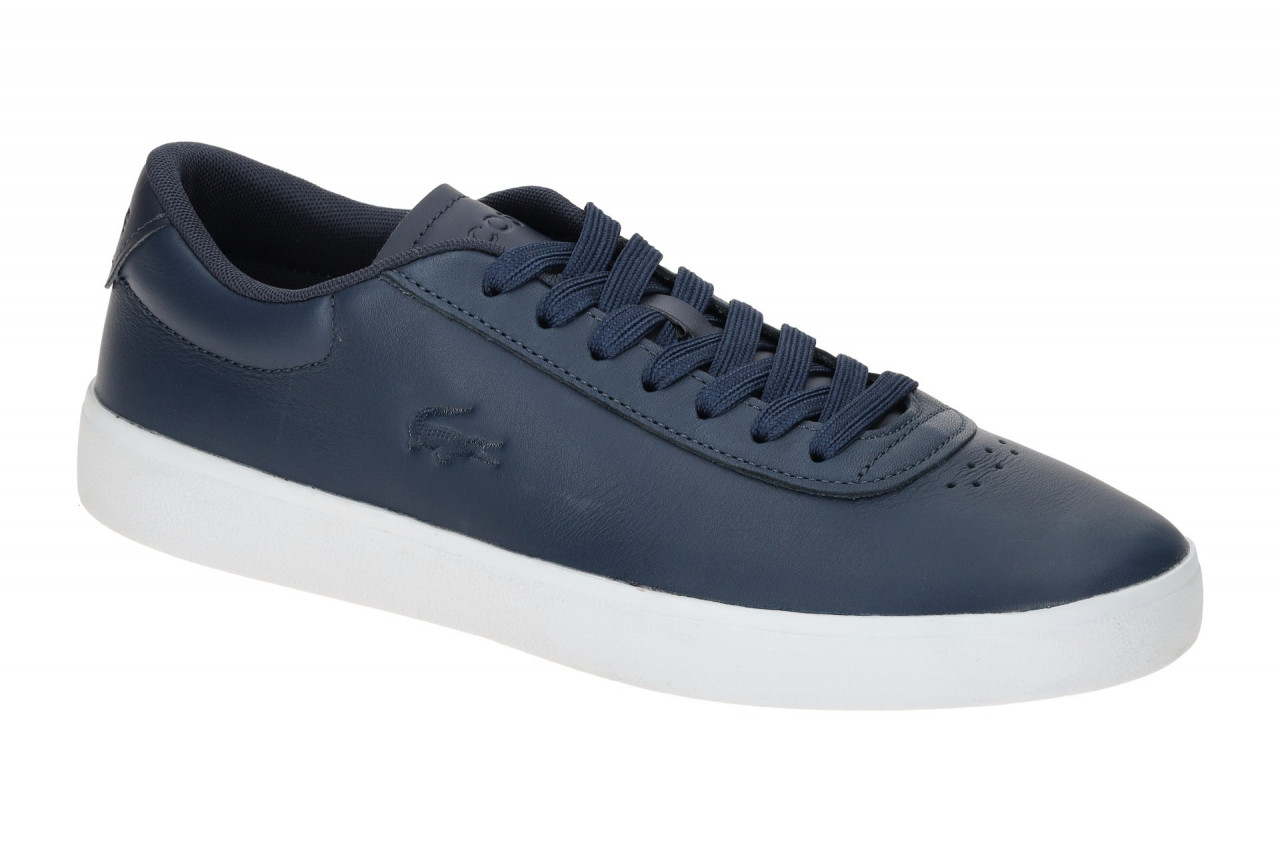 Lacoste SMA0065 Court Sneakers Navy/White Echtleder Herrenschuhe 1 Lacoste SMA0065 Court Sneakers Navy/White Echtleder Herrenschuhe
