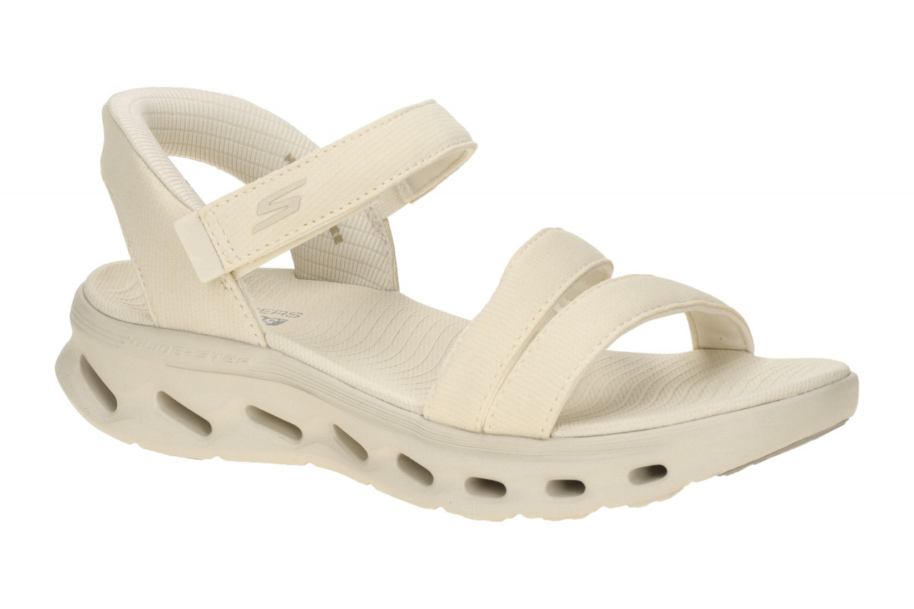 Skechers 141269 NAT Go Walk Glide Step 2.0 Sandal - Ella Damen Sandale Beige 1 Skechers 141269 NAT Go Walk Glide Step 2.0 Sandal - Ella Damen Sandale Beige