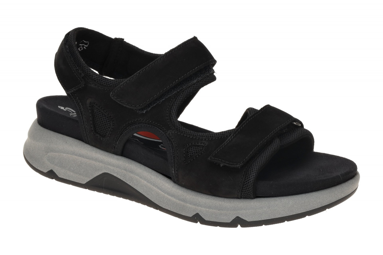 Gabor 86.889 Damen Sandalen Schwarz Rollingsoft Gummisohle Keilabsatz 1 Gabor 86.889 Damen Sandalen Schwarz Rollingsoft Gummisohle Keilabsatz